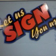 Lettering Signs
